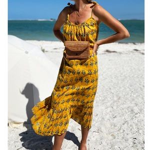 Emerson Fry India Sundress - Marigolds Yellow Organic